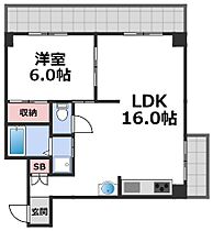 ドムスサガラ  ｜ 大阪府大阪市生野区新今里1丁目（賃貸マンション1LDK・8階・50.00㎡） その2