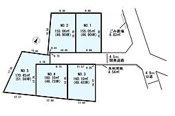 物件画像 北本東間　建築条件付き売地　全5区画
