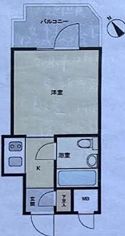 間取り パレスハイツ千歳烏山 4階/-