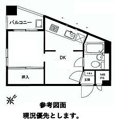 間取図画像 2K