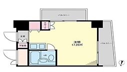 ジュヒロプラザ赤羽 ワンルームの間取図画像