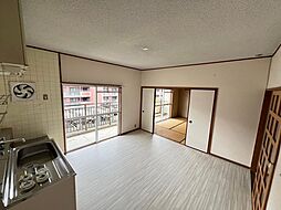 蜂ヶ丘市営住宅 1-304 3階3DKのリビング/ダイニング