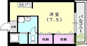 兵庫県西宮市高松町21-1（賃貸マンション1R・4階・25.00㎡） その2