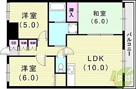 パインハイツ甲子園  ｜ 兵庫県西宮市甲子園網引町4-11（賃貸マンション3LDK・3階・63.00㎡） その2