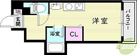 グロース西宮北口  ｜ 兵庫県西宮市大森町12-13（賃貸マンション1R・2階・20.25㎡） その2