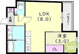 NOY NISHINOMIYA  ｜ 兵庫県西宮市久保町（賃貸アパート1LDK・3階・29.03㎡） その2