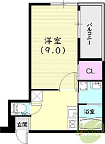 フジパレス西宮戎V番館  ｜ 兵庫県西宮市浜脇町（賃貸アパート1K・3階・30.06㎡） その2