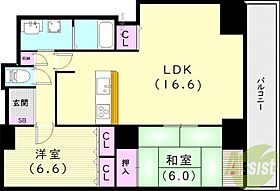 ファインビュー西宮  ｜ 兵庫県西宮市津門大塚町2-30（賃貸マンション2LDK・9階・73.37㎡） その2