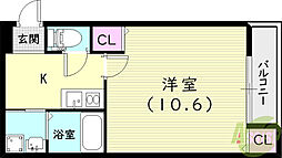 フジパレス西宮能登II番館 3階