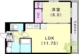 ボヌ ビー宝塚 2階