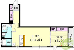 ブランコート西宮北口 1階/-