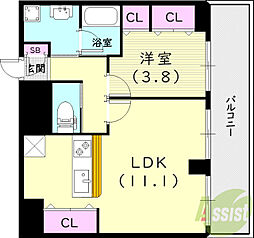 一丸舘 3階/-