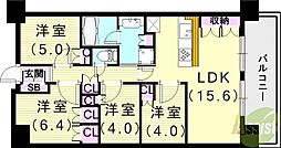 ジオ西宮コートテラス 5階