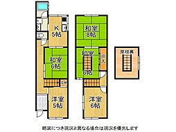 長岡京市井ノ内坂川　中古一戸建て