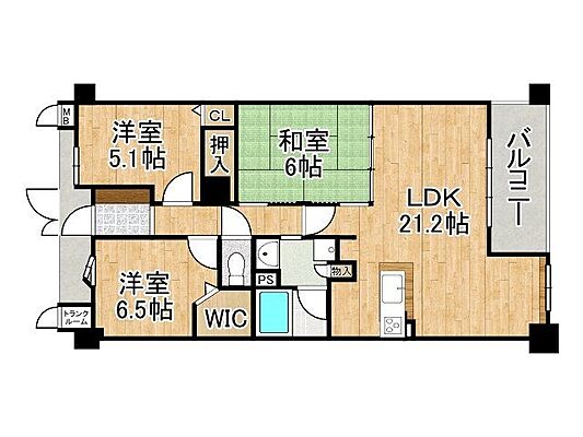 間取り ディークラディア醍醐駅前　中古マンション 4階/-