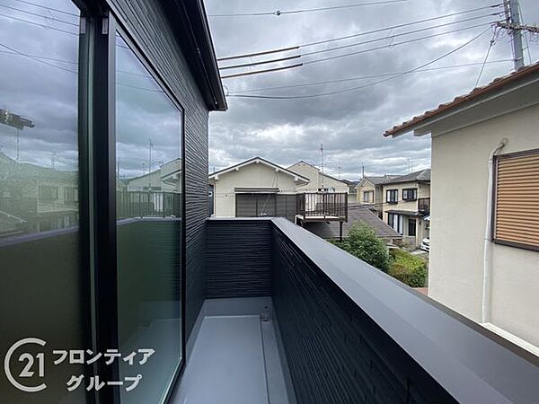 バルコニーを拡大表示