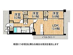 間取図画像 3LDK