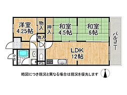 間取図画像 3LDK