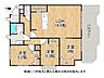 間取り：角部屋、南向きにつき日当たり風通し良好！