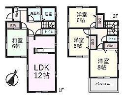 物件画像 川越市今成3丁目　中古戸建