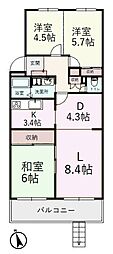 物件画像 川越グリーンパーク　C-1号棟