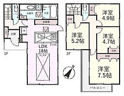 物件画像 富士見市渡戸　新築戸建