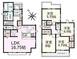 物件画像 川越市今福　新築戸建　16号棟