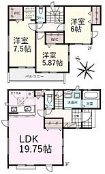 物件画像 川越市今福　新築戸建　3号棟