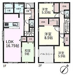 物件画像 川越市今福　新築戸建　7号棟