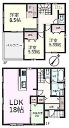 物件画像 川越市今福　新築戸建　12号棟