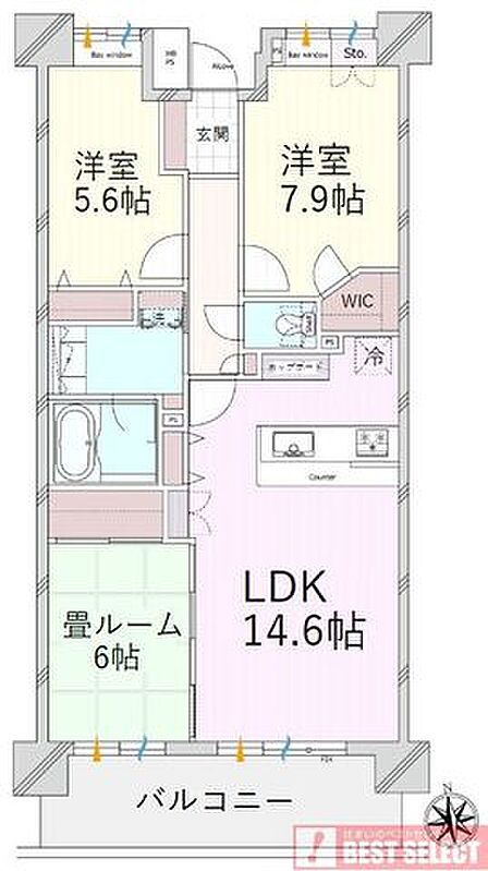 3LDK