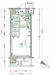 ロイヤルパレス大塚駅前 1Kの間取図画像