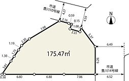 物件画像 茨木市豊川　売地／建築条件無