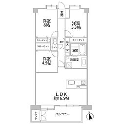間取図画像 3LDK