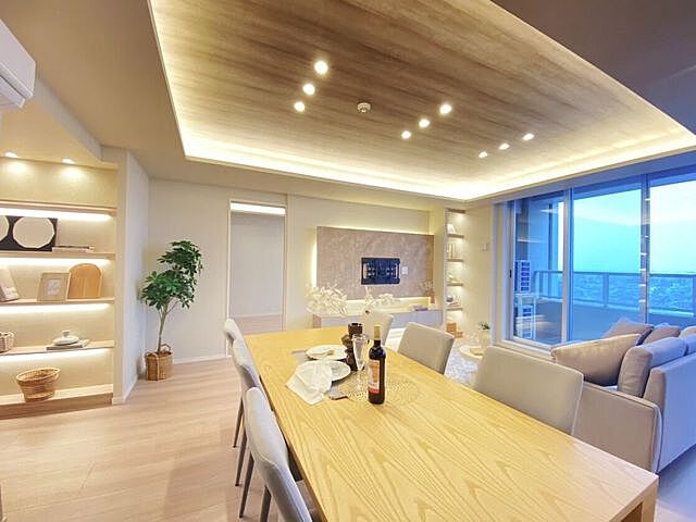 リビング/ダイニング パークタワー東京フロント 23階/-