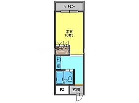 大阪府門真市向島町12-9（賃貸マンション1K・3階・19.60㎡） その2