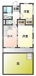 野崎駅 6.7万円