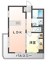 大阪府門真市新橋町16-1（賃貸マンション1LDK・6階・40.50㎡） その2