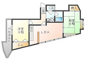 大阪府門真市新橋町8-6（賃貸マンション2LDK・4階・57.00㎡） その2