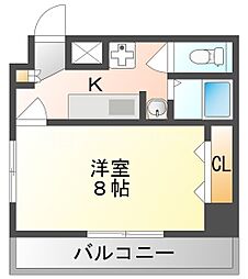 M'PLAZA門真駅前 1Kの間取図画像