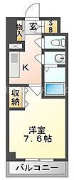 リアライズ門真本町 1Kの間取図画像