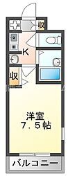 M'PLAZA門真駅前 1Kの間取図画像