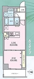旭ｂｕｉｌｄｉｎｇ 3階1LDKの間取り