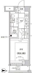 クレアルプレミア大島 1Kの間取図画像