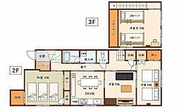 ソラナ錦糸町 4DKの間取図画像
