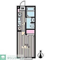 art III 1階1Kの間取り