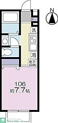 間取図画像 1K