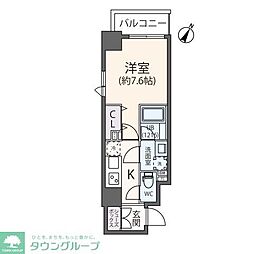 渋谷区代々木1丁目マンション 1Kの間取図画像