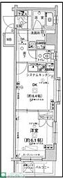 エクセリア荻窪 1DKの間取図画像