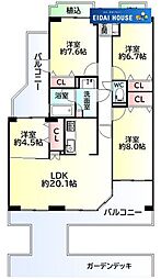 間取図画像 4LDK